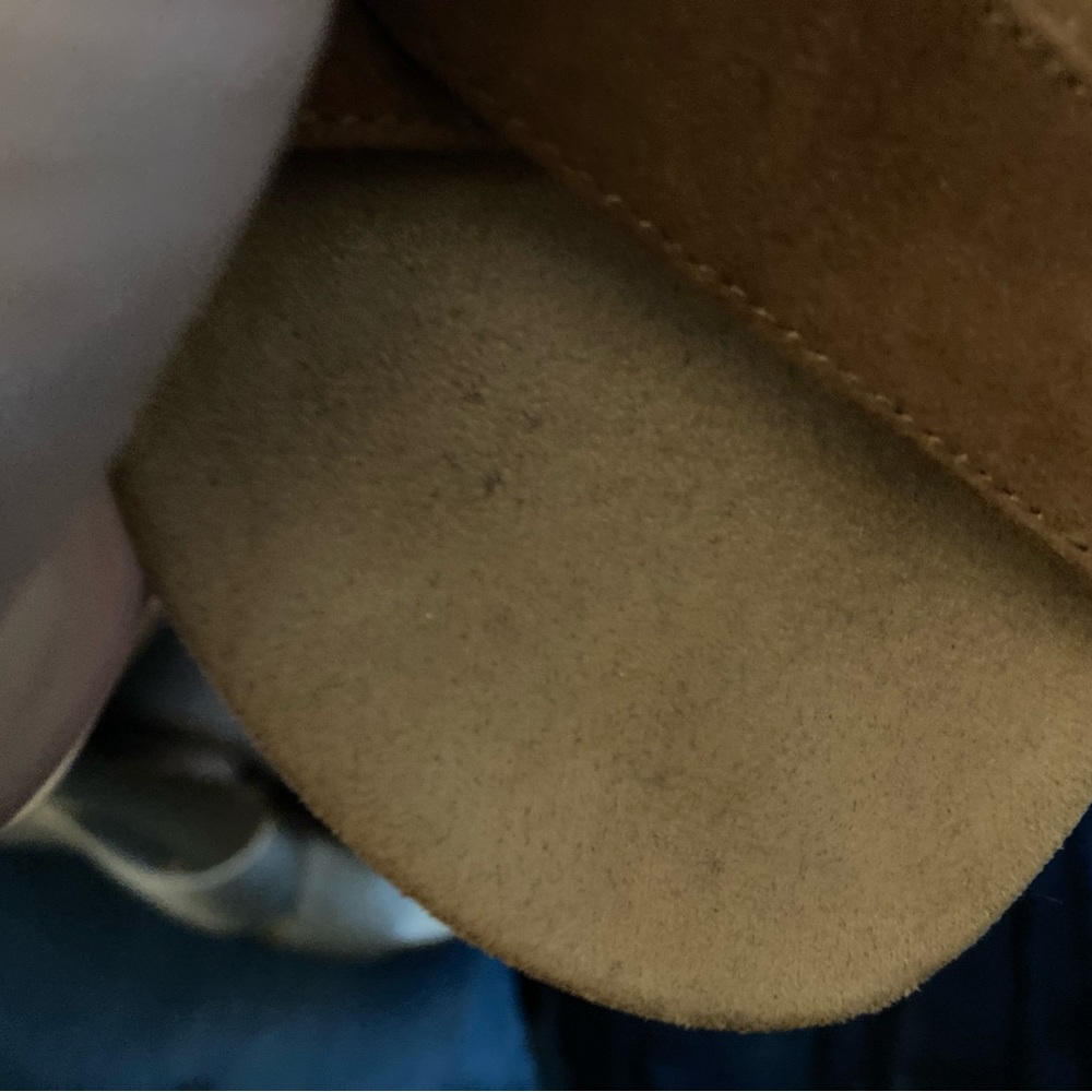 Rust Suede Vionic Adjustable Width Ankle Sandals - image 3